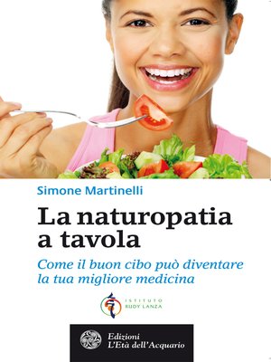 cover image of La naturopatia a tavola